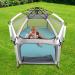 Hexagon Baby Playpen Mat | 59 Self-Inflating Pad for Pop N Go Playpen | Comfortable & Portable for Babies/Toddlers - Buy Online on GoSupps.com