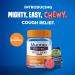 Mucinex Children's Mighty Chews - Kids Cough Suppressant with Dextromethorphan | Easy Dose Mixed Berry Flavor | 16 Chewable Tablets for Travel - Buy Online on GoSupps.com