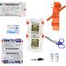 Stop The Bleed Dual Kit - Public Access Bleeding Control IFAK in AED Cabinet-Sized Red Case - Buy Online on GoSupps.com