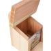 Wildlife World Wooden Squirrel Feeder with Lift-Up Lid - Garden Feeding Box - Buy Online on GoSupps.com