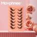 Lashes Fox Eye Natural Eyelashes Fluffy Cat Eye False Lashes 8D Curly Wispy Faux Mink Fake Eyelashes 7 Pairs by Mavphnee - Buy Online on GoSupps.com