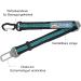 Kurgo Belt Lock Dog Belt for Car - Tru-Fit Harness Compatible Adjustable 38-56 cm Blue Rotating Carabiner - Single Pack - Buy Online on GoSupps.com