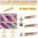ALICE F13 DIY Lash Extension Kit - Cluster Lashes Strong Hold Bond - 10-16MM Fluffy D Curl Individual Lashes for Natural Look - Buy Online on GoSupps.com