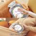 Naanle 2L Hot Water Bottle with Lavender Cover | Heat Therapy for Back Pain Relief Hand & Foot Warmer Cold Therapy - Transparent Design - Buy Online on GoSupps.com