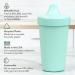 Re Play 4pk 10 oz. No Spill Sippy Cups in Sky Blue, Aqua, Navy Blue, Teal - BPA Free - Made in USA from Recycled Milk Jugs - Eco Friendly - True Blue - Buy Online on GoSupps.com
