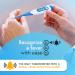 iProven Digital Oral Thermometer for Adults and Kids - Accurate Reading with Smiley Fever Indicator - Flexible Tip - Royal Blue - Buy Online on GoSupps.com