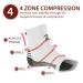 Rymora Plantar Fasciitis Support Socks - Extra Large Arch Compression Socks for Men and Women - White (One Pair) - Buy Online on GoSupps.com