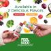 FeelGood Superfoods Vita Fruits and Veggies Immune Support Shot Supplements Fruit Punch Flavor Pack of 10 Immunity Shots Immune System Booster Drink Made with 25 Organic Fruit & Vegetables - Buy Online on GoSupps.com