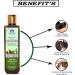 Blessfull Healing Organic Saffron Tulsi & Reetha Hair Cleanser | Shampoo 200 ML (Packing May Vary) - Buy Online on GoSupps.com
