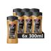 Unilever Benelux AX Fine Fragrance Collection Copper Santal Shower gel for 12 hours of freshness with the scent of luxurious perfume 6 x 300 ml Value pack