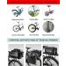 ROCKBROS Bike Cargo Rack | Adjustable Luggage Carrier Rear Rack | 165 lbs Capacity | Universal Black - Buy Online on GoSupps.com