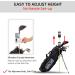 SelfieGOLF Record Golf Swing Holder - PGA Best Product Winner | Selfie Putting Training Aid for Any Golf Bag - Red/Black - Buy Online on GoSupps.com