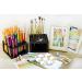 CAXXA 2 Pack 96 Hole Art Plastic Pencil & Brush Holder Desk Stand Organizer Holder for Pens Paint Brushes Colored Pencils Markers (2 Pack) 2 Units - Buy Online on GoSupps.com