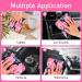 Amaxiu Flower Microfiber Glasses Cleaning Cloths - 6 Piece Multicolored Set | Soft & Reusable | Perfect for Sunglasses Camera Cell Phones & Laptops - 16x16cm - Buy Online on GoSupps.com