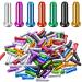 100pcs Cable Ends Caps Cycling Cable End Crimps Bikes Brake Tips Shifter Cable Ends for Road Bike and Mountain Bicycle,Random Color