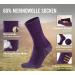 Forvo Merino Hiking Socks for Men & Women - 3 Pairs of Thermal Winter Sports Socks (60% Wool) - Perfect for Trekking & Outdoor Activities (Sizes 39-42 Purple) - Buy Online on GoSupps.com
