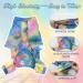 Kuoser Dog Tie Dye Pajamas - Colorful Soft Cotton Onesie for Small Medium Dogs - Breathable Dog Jumpsuit for Spring and Autumn | S Blue - Buy Online on GoSupps.com
