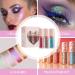 Halloween Party Makeup Highly Pigmented Eyeshadow Long Lasting Glitter Eyeshadow Chameleon Eye Shadow Pigmented Eye Makeup Glitter Eyeshadow for Women Ladies Halloween Parties B - Buy Online on GoSupps.com