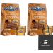 GHIRARDELLI Milk Chocolate Caramel Waffle Cone Squares 9.2 oz Bag (Pack of 2) Bundle With Snack Scout Lunch Bag - Buy Online on GoSupps.com