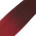60 cm Red Wine Straight Ponytail Hairpiece - Synthetic Hair Extensions for Women & Girls - Buy Online on GoSupps.com