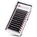 Flat Silk Eyelashes C Curl 0.20mm - Individual Eyelash Extensions 8-14mm - 12 Strips for Professional Use - Buy Online on GoSupps.com