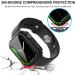 Suoman 2-Pack for Apple Watch Series 8/7/6/5/4/Series SE/SE 2 44mm All-Around Screen Protector Case  Tempered Glass Screen Protector Case Ultra-Thin for iWatch 44mm Protection Cover - Black Black 44MM - Buy Online on GoSupps.com