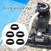 HIOPOIUYT 4/5Pcs Pool Sand Filter Pumps Seal L-Shape Rings Gasket Fit For 11228 11412 Sand Filter Pumps Motor Repair Set 4 Pack - Buy Online on GoSupps.com