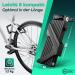 Buy M-LOCK Folding Bicycle Lock 115cm - High Security Rustproof Lightweight & Theft-Proof - Includes Bracket & Accessories - Buy Online on GoSupps.com