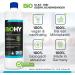 Biohy Glass & Surface Cleaner - Streak-Free Shine | 3 x 1L Concentrate for Windows & Kitchen | Effective Fat Solder & Lime Cleaner - Buy Online on GoSupps.com