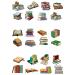 24 Stand Up BOOK Themed Edible Wafer Paper Cake Toppers Decorations