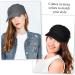 3 Pieces Women's Vintage Newsboy Cabbie Cap Beret Hats for Winter - Black, Grey, Coffee - Buy Online on GoSupps.com
