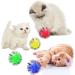 80 Count Assorted Color Sparkle Balls Cat Toy Set - Pom Pom, Tinsel, Glitter Puff Balls for Cat Kittens - Buy Online on GoSupps.com