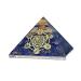 P&R:UK Lapis Lazuli Metatron's Cube Orgonite Pyramid with Copper Coil Energy-Enhancing Healing Crystal D cor Orgone Pyramid in Elegant Gift Box Lapis Lazuli Metatron With Copper Coil