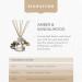Yankee Candle Signature Reed Diffuser Refill | Amber & Sandalwood | 200ml | Up to 20 weeks of Fragrance | Perfect Gifts for Women Amber & Sandalwood Diffuser Refill - Buy Online on GoSupps.com
