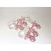 CalCastle Craft 2.5'' Pink & Blue & Clear Acrylic Baby Pacifier Shower Favor - Set of 36 Pink Pieces - Buy Online on GoSupps.com
