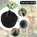 2 Pack Portable Dog Training Treat Bags - Reusable Snack Bags with Carabiner for Travel & Walks - Ideal for Small Dogs - Buy Online on GoSupps.com