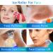 Ice Cube Face Roller - Brighten Skin & Enhance Glow | Reusable Mini Facial Treatment for Eyes & Neck | Pink De-Puffing Roller - Buy Online on GoSupps.com