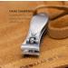 Germanikure 3pc Travel Manicure Set - Handmade in Solingen Germany, FINOX Stainless Steel Tools, Fingernail & Toenail Clippers, Glass Nail File in Leather Case - Buy Online on GoSupps.com