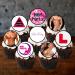 PRECUT Hen Party Cupcake Toppers Edible Ladies Night Cake Decorations Edible Bachelorette Cake Decorations Hen Night Cupcake Decoration Naughty Butler Cake Topper (12) - Buy Online on GoSupps.com