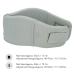 Neck Brace Foam Cervical Collar Soft Neck Support Relieves Pain Pressure in Spine Wraps Aligns Stabilizes Vertebrae Can Be Used During Sleep(M) - Buy Online on GoSupps.com