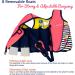 Limmys Premium Neoprene Swim Vest for Girls | Small Size with Drawstring Bag | Ideal Buoyancy Swimming Aid - Buy Online on GoSupps.com
