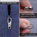Kinbom 10-Piece Metal Zipper Repair Kit & Replacement Pull Tabs - Premium Zipper Solutions for Jackets Coats Shoes & Backpacks (5 Colors) - Buy Online on GoSupps.com