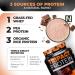 Nutrology TRIPACT Protein Powder 7-in-1 Meal Replacement Shake Creamy Chocolate (40 Servings) Zen Natural Magnesium Supplement (30 Servings) - Buy Online on GoSupps.com