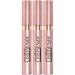 L'Oreal Paris Voluminous Makeup Lash Paradise Waterproof Mascara Voluptuous Volume Intense Length Feathery Soft Full Lashes No Smudging No Clumping Black 0.25 Fl Oz (Pack of 3)