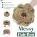 SEGO Large Bun Hairpiece with Elastic Band - Medium Blonde Ponytail Braid & Hair Extensions for Women (55g) - Buy Online on GoSupps.com