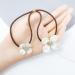 Firecolor Chic Crystal Rhinestone Hair Ties Set with Faux Pearl - 3Pcs Ponytail Holders for Women and Girls (DD10) - Buy Online on GoSupps.com
