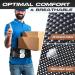 Back Brace for Lower Back Pain Relief | 4D Stretch Lumbar Support Belt with Inflatable Pillow | XL for Herniated Disc & Sciatica - Black - Buy Online on GoSupps.com