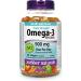 Webber Naturals Omega-3 900 mg Triple Strength & Vitamin D3 2500 IU Extra Strength 180 Softgels For Healthy Bones Teeth and Helps Prevent Vitamin D Deficiency 80 Omega + Vitamin D3 2500 IU - Buy Online on GoSupps.com