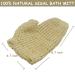 Natural Sisal Bath Spa Shower Scrubber Sponge Glove Mitt - Pack of 2 | Eco-Friendly, Anti-Aging, Renew Skin - Buy Online on GoSupps.com