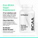 Vegan AjiPure BCAA Capsules 2100mg | Labdoor #1 Rated | Keto & Paleo Friendly | 90 Count (Pack of 1) - Buy Online on GoSupps.com